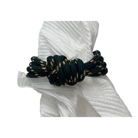 Isabel Marant Knot Bracelet Green Cord Wrap - Picture 3 of 8